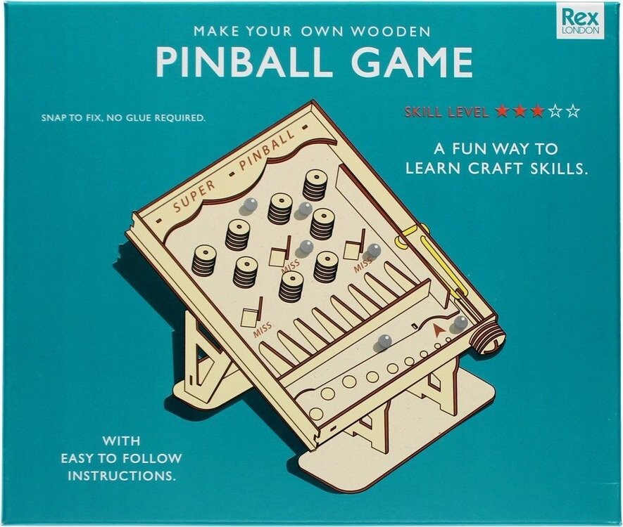 Kreativní sada DIY Pinball – Rex London
