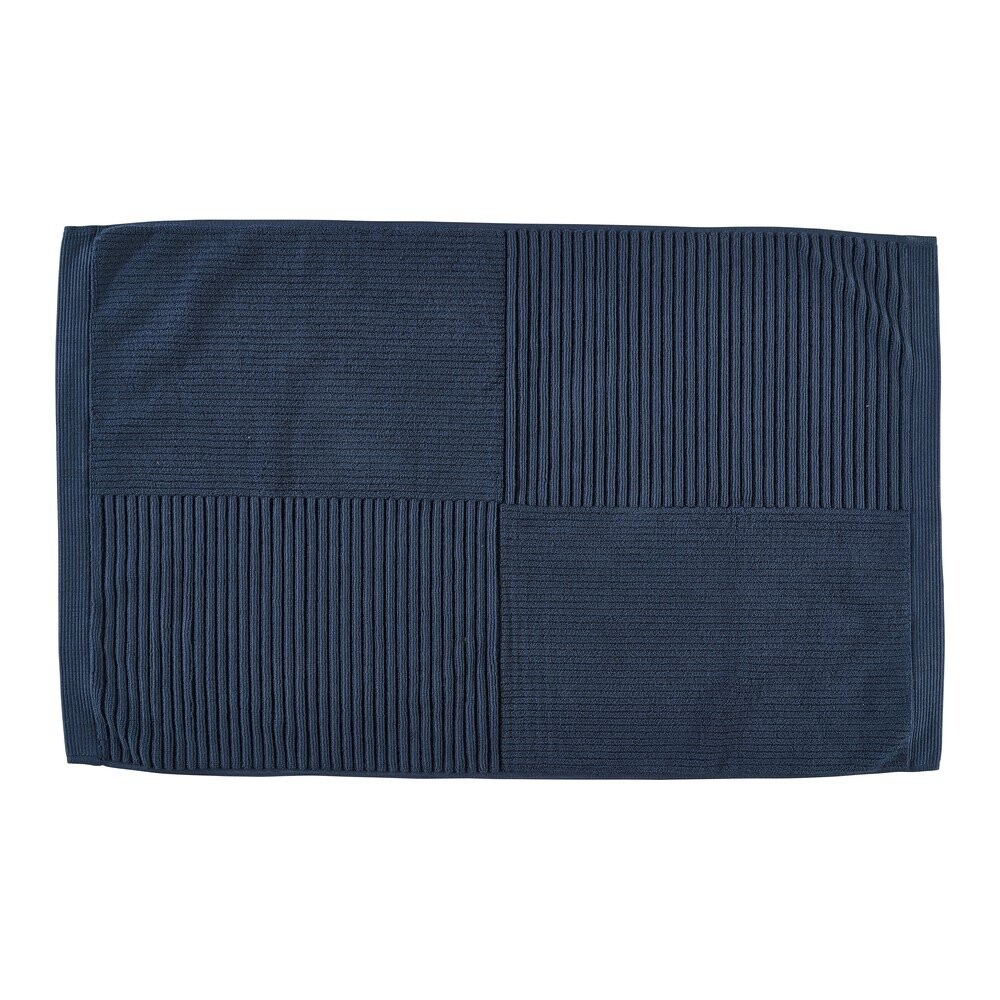 Tmavě modrá koupelnová předložka 50x80 cm Classic – Zone