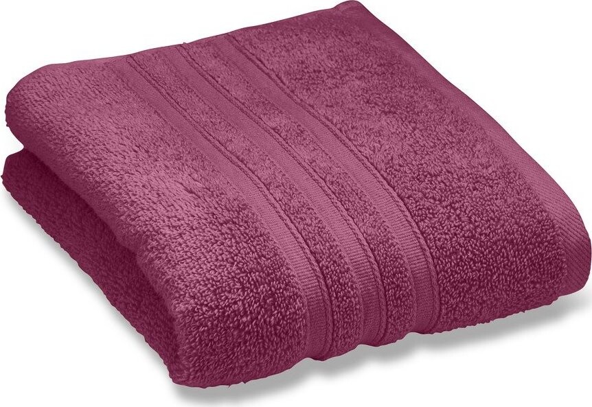 Tmavě růžová froté bavlněná osuška 70x120 cm Zero Twist – Catherine Lansfield