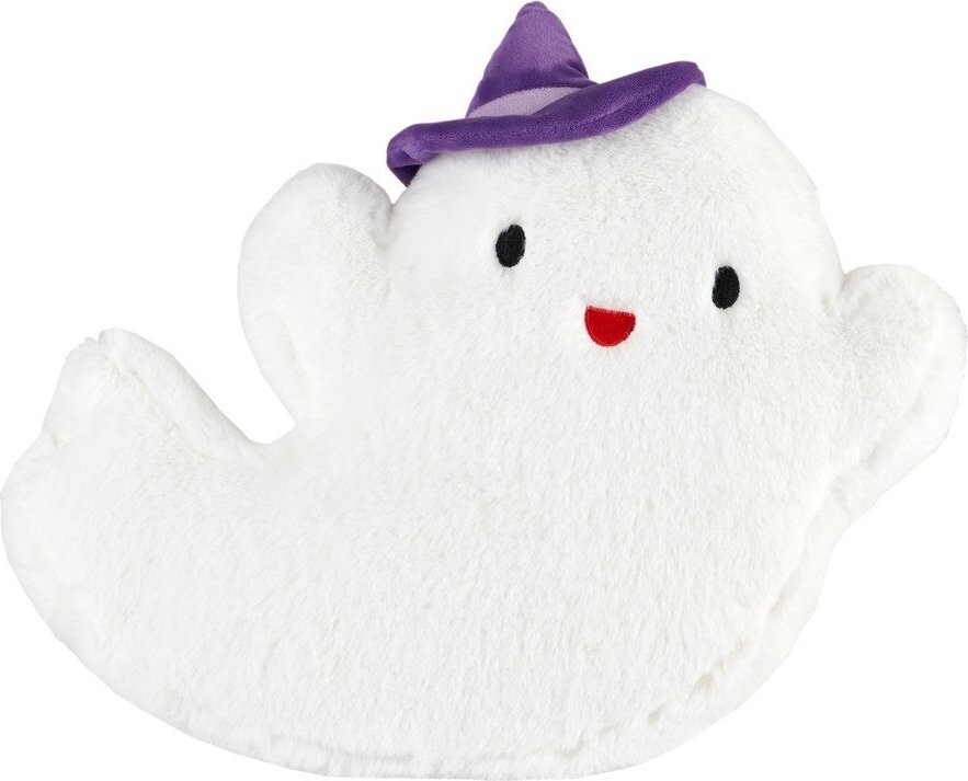 Plyšový dětský polštářek 35x35 cm Halloween Ghosts – Catherine Lansfield