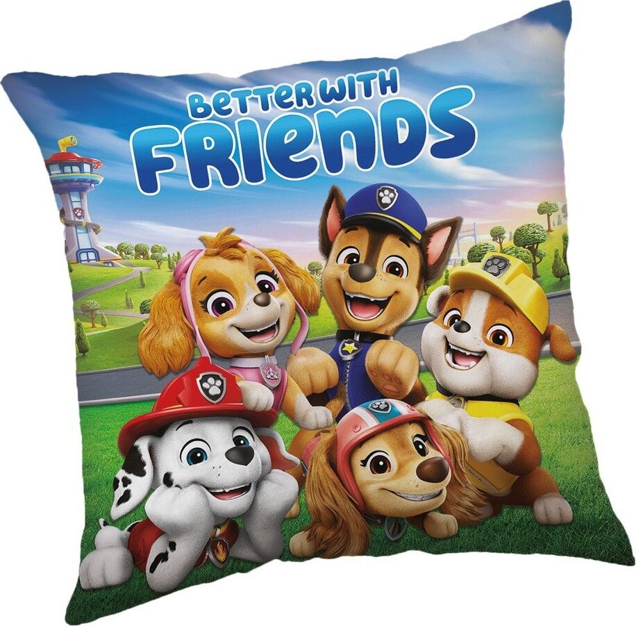 Dětský polštářek 40x40 cm Paw Patrol – Jerry Fabrics