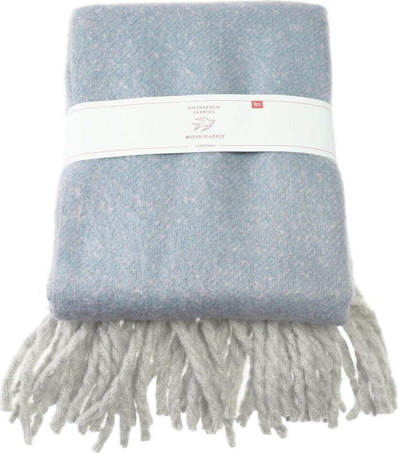 Světle modrá deka 127x185 cm Ultra – Rex London