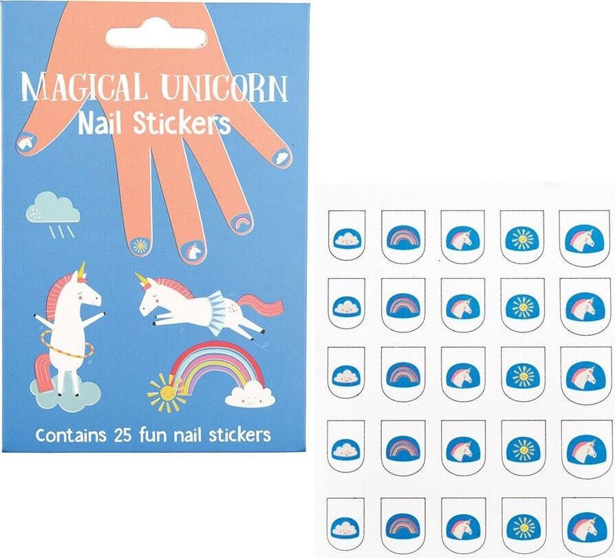 Kreativní sada Magical Unicorn – Nail stickers – Rex London