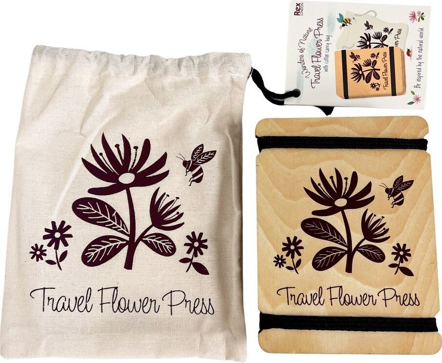 Interaktivní hračka Travel Flower Press – Wonders of Nature – Rex London