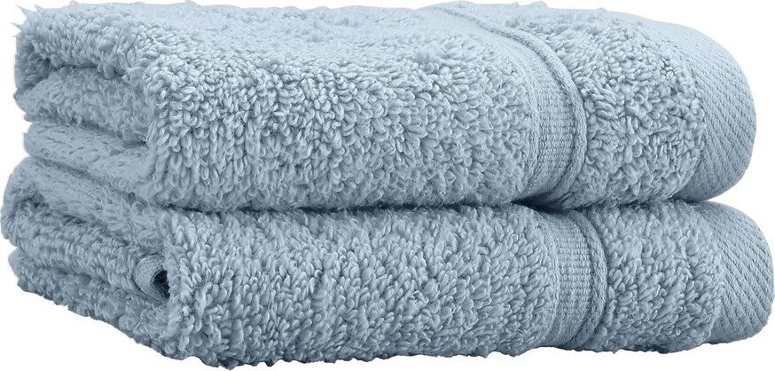 Modré froté bavlněné ručníky v sadě 2 ks 30x30 cm Zero Twist – Catherine Lansfield