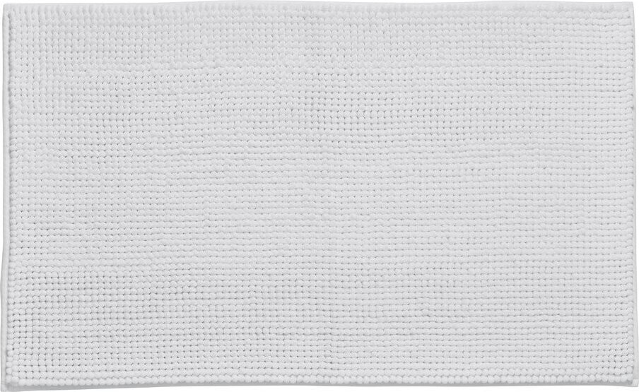 Bílá koupelnová předložka 50x80 cm Bobble – Catherine Lansfield