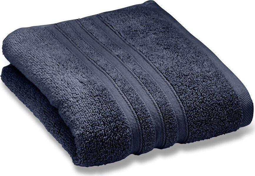Tmavě modrý froté bavlněný ručník 50x85 cm Zero Twist – Catherine Lansfield