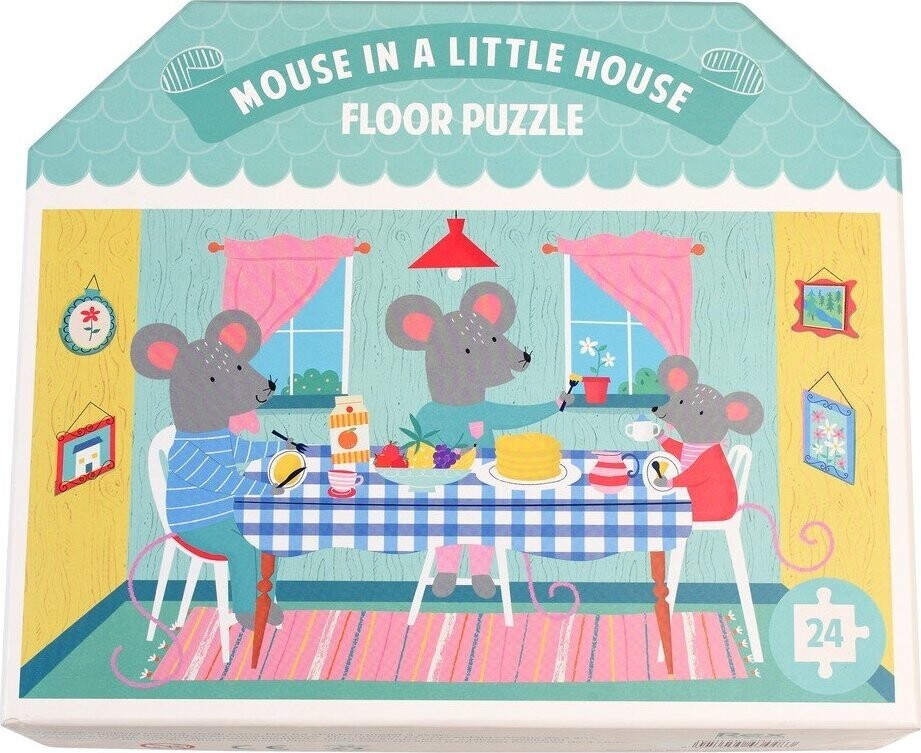 Puzzle (počet dílků 24) Mouse in a House – Rex London