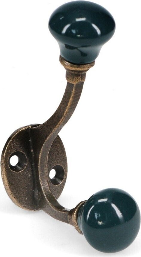 Tmavě modrý kovový nástěnný věšák 3 cm – Rex London