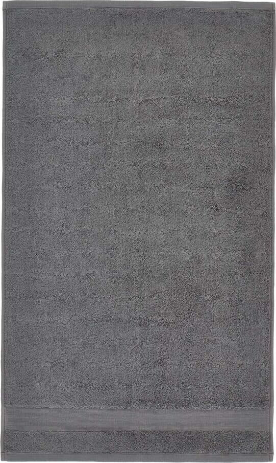 Tmavě šedá froté bavlněná osuška 90x140 cm Anti-Bacterial – Catherine Lansfield