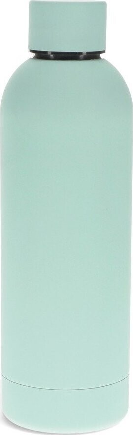 Světle modrá cestovní nerezová lahev 500 ml – Rex London