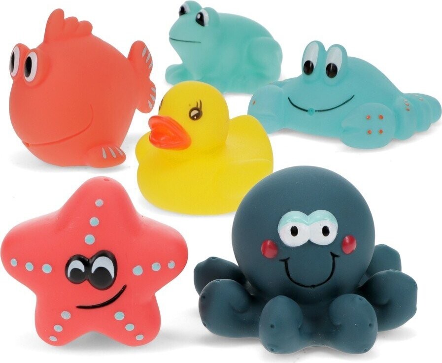 Hračka do vody 6 ks Aquatic animals – Rex London