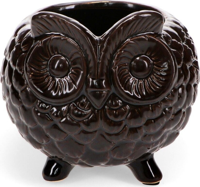 Keramický obal na květináč ø 11 cm Owl – Rex London