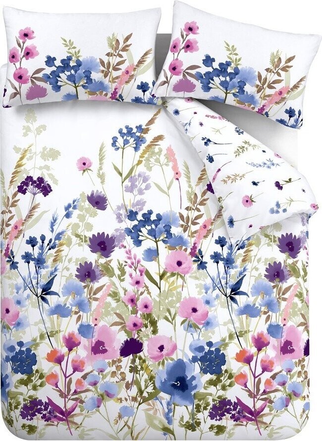 Povlečení na dvoulůžko/prodloužené 230x220 cm Countryside Floral – Catherine Lansfield