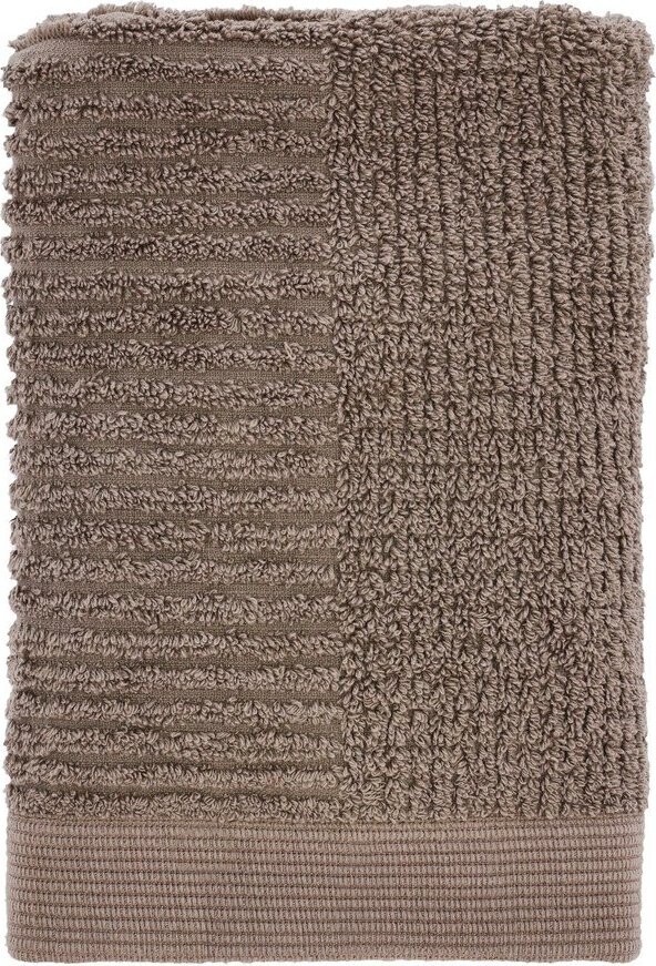 Taupe froté bavlněný ručník 50x70 cm Classic – Zone
