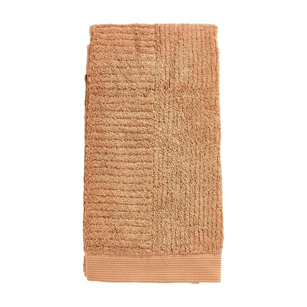 Žlutý froté bavlněný ručník 50x100 cm Classic – Zone