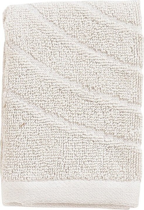 Světle šedý froté bavlněný ručník 30x30 cm Time – Zone