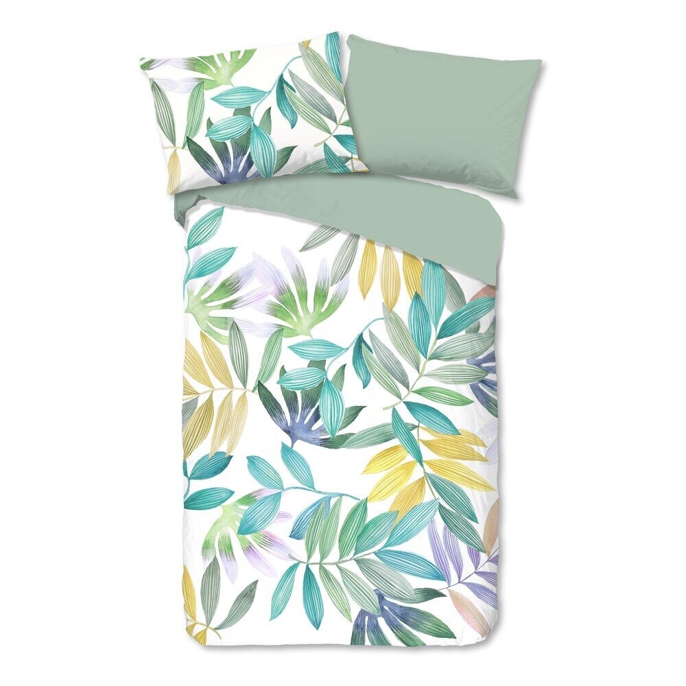 Zelené bavlněné povlečení na jednolůžko 140x200 cm Marcus – Good Morning