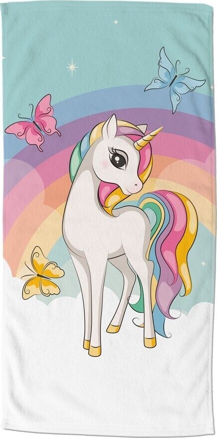 Dětská sametová plážová osuška 75x150 cm Dash – Good Morning