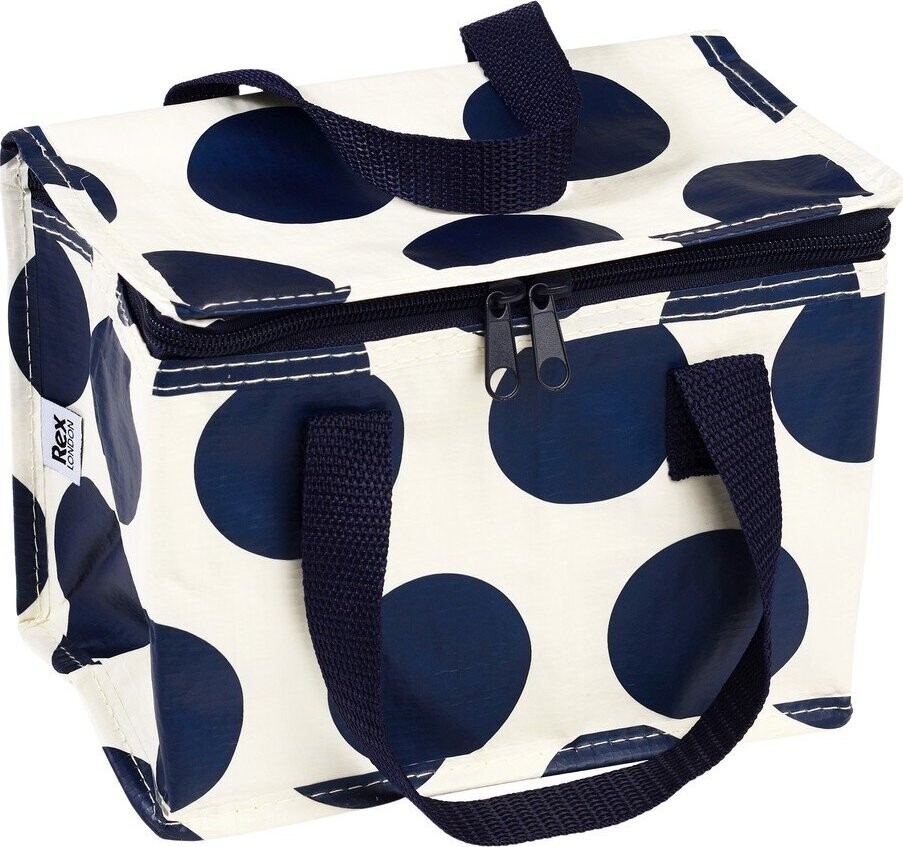 Modrá/krémová chladicí taška Spotlight – Rex London