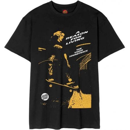 Triko Santa Cruz Reason For Living Sound - Černá - L
