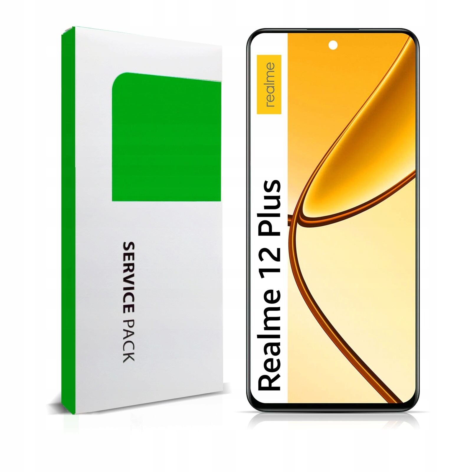 RMX3867 LCD pro Realme 12 Plus 5G Service Pack Rámeček Matrix Originál Zila