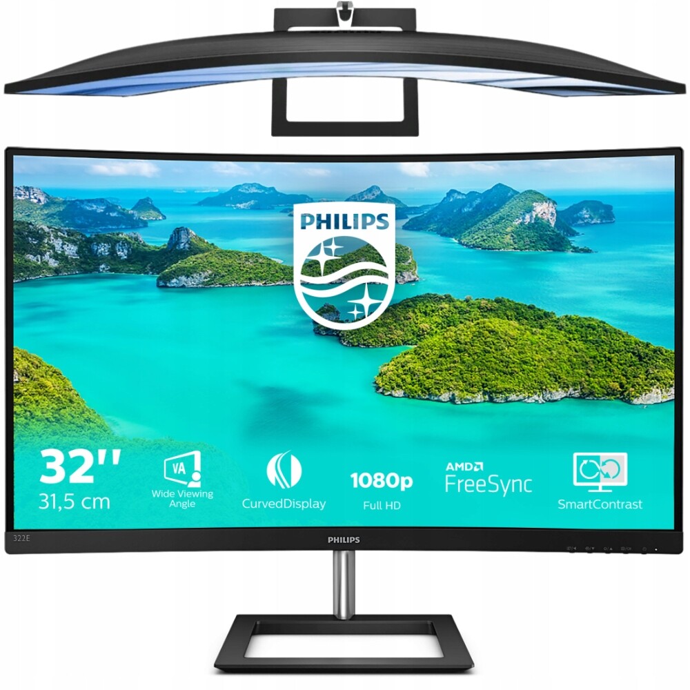 Herní monitor zakřivený Philips 32 palců Full Hd 75HZ Va