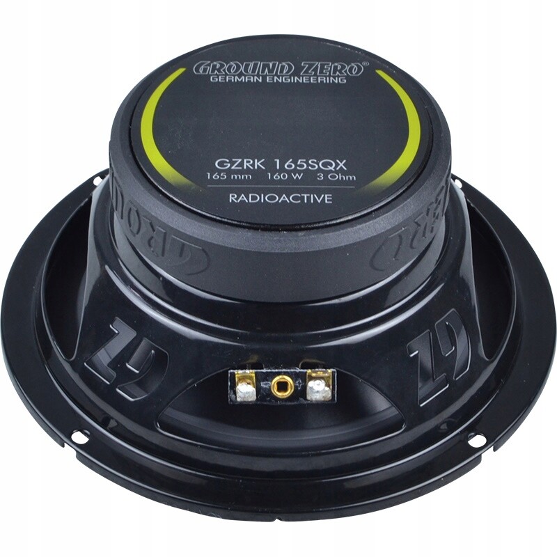 Ground Zero Gzrk 165SQX Basové reproduktory do auta 16,5 cm (3 Ohm) 2ks
