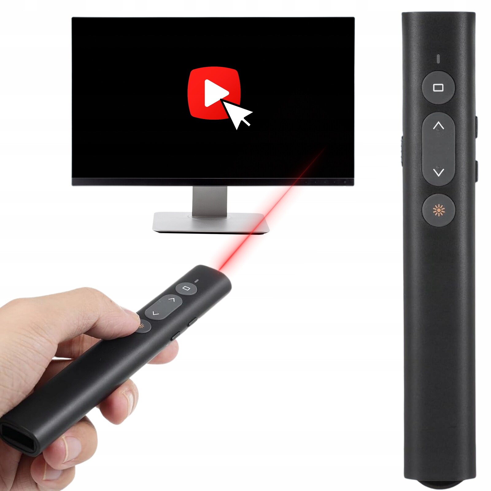 Laserové Ukazovátko Pro Prezentaci PPT-02 Usb-a/c Adroid Mac Windows Lunox Hq