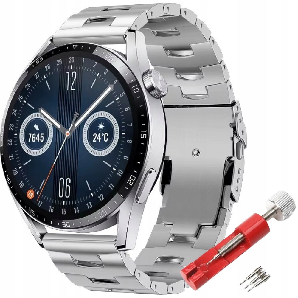 Titanový Náramek Pro Samsung Galaxy Watch 46 MM 3 45 MM Gear S3 Frontier 22