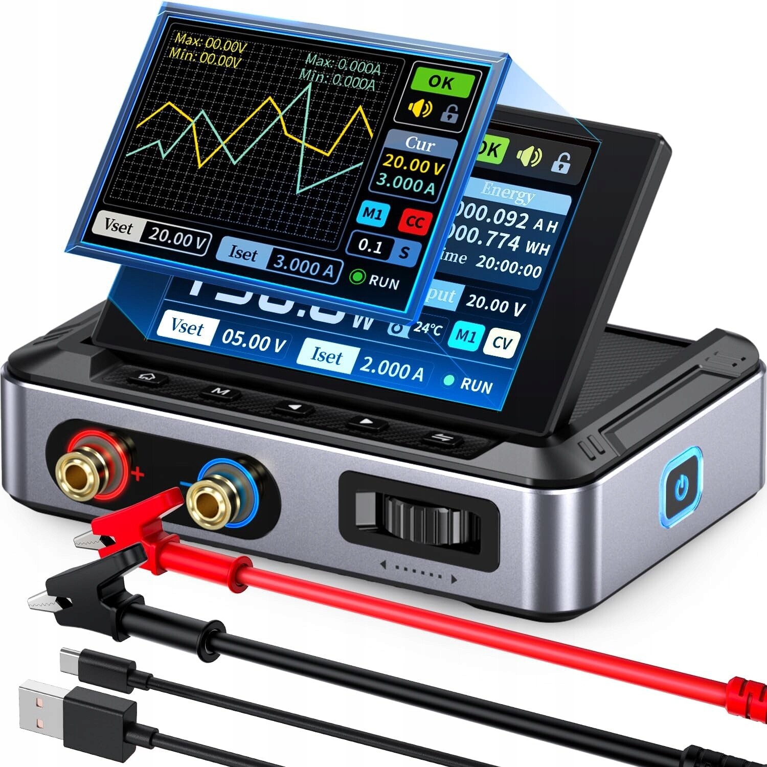 Fnirsi DPS150 Programovatelný mini laboratorní napájecí zdroj DC 30V 5A 150W