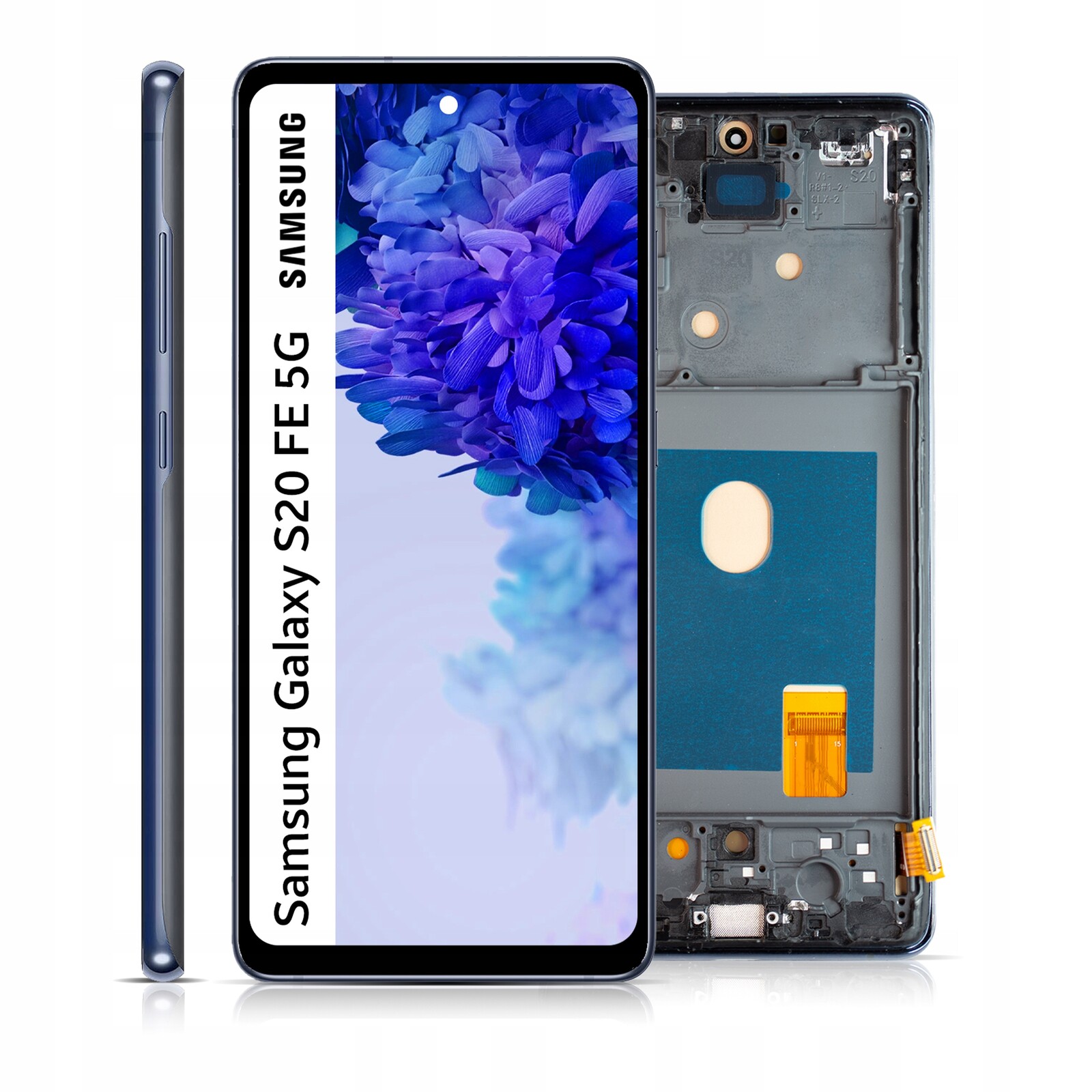 SM-G781B/DS LCD pro Samsung S20 Fe 5G Displej Rámeček Obrazovka Oled