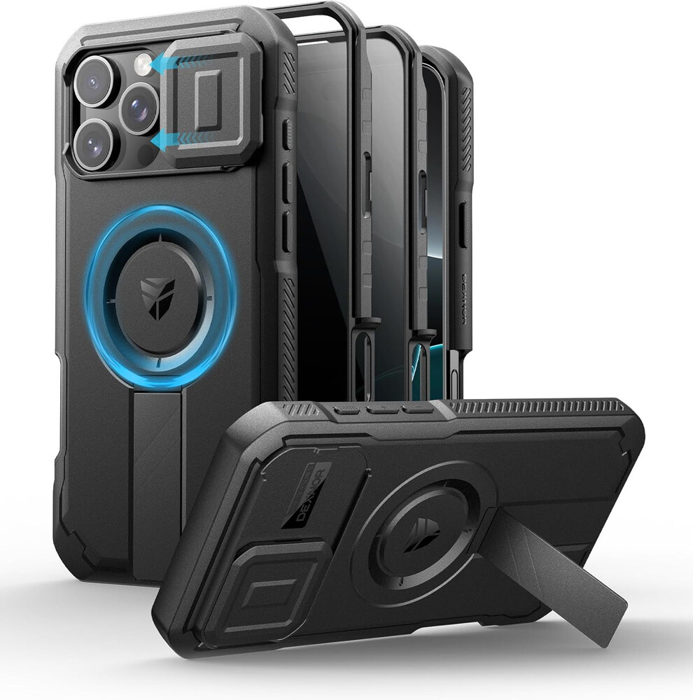 Pouzdro Dexnor Pro Iphone 16 Pro Max S Fólií Pro Magsafe Ochranu Fotoaparátu