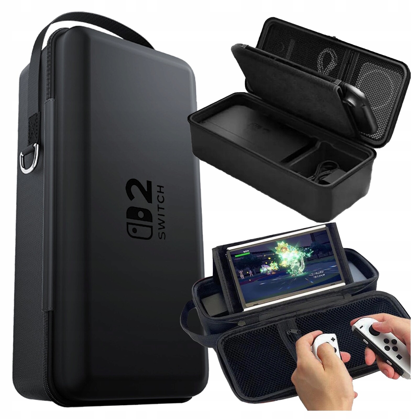 Pouzdro 360 uzavíratelné pro Nintendo Switch 2 2025, pevné a odolné pouzdro