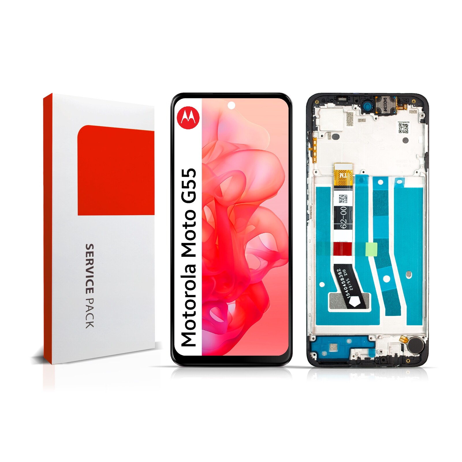 Displej pro Motorola G55 Originál Zila Display Panel LCD