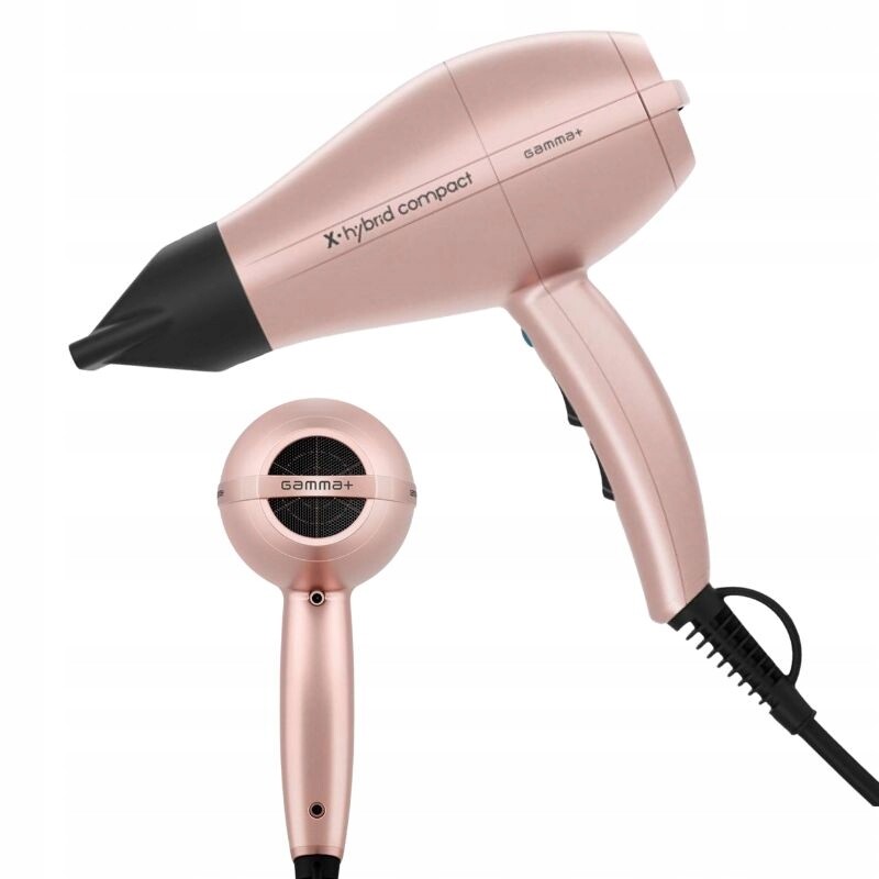 Gamma Piu X-Hybrid Compact Vysoušeč vlasů s Ionizací Růžové zlato