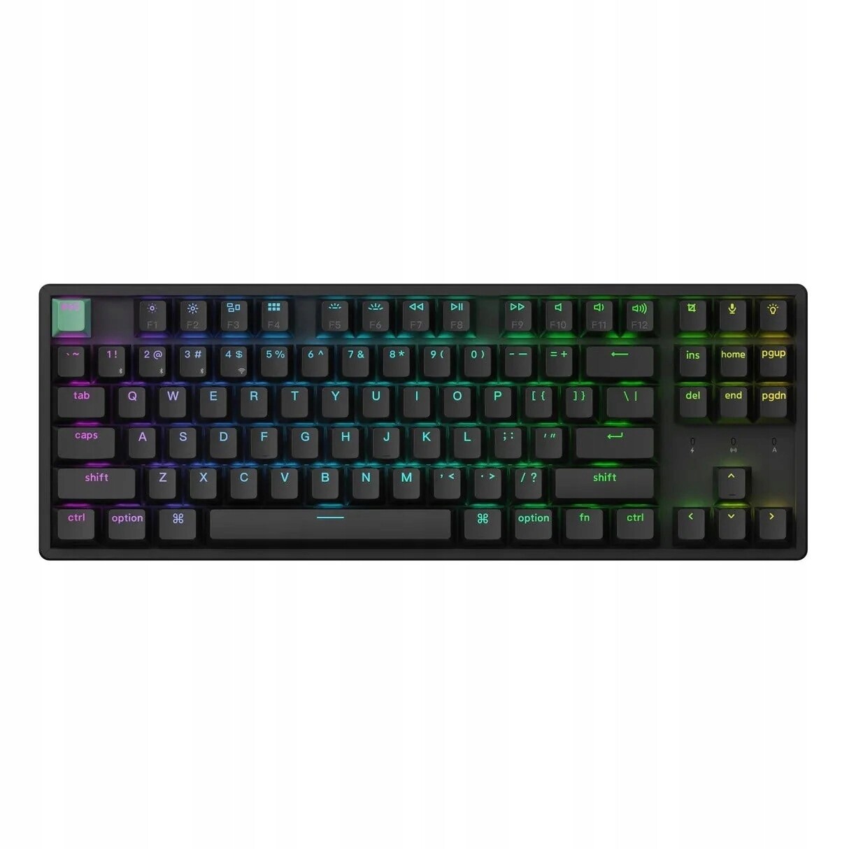 Keychron K8 He Qmk Bezdrátová magnetická klávesnice černá K8H-J1