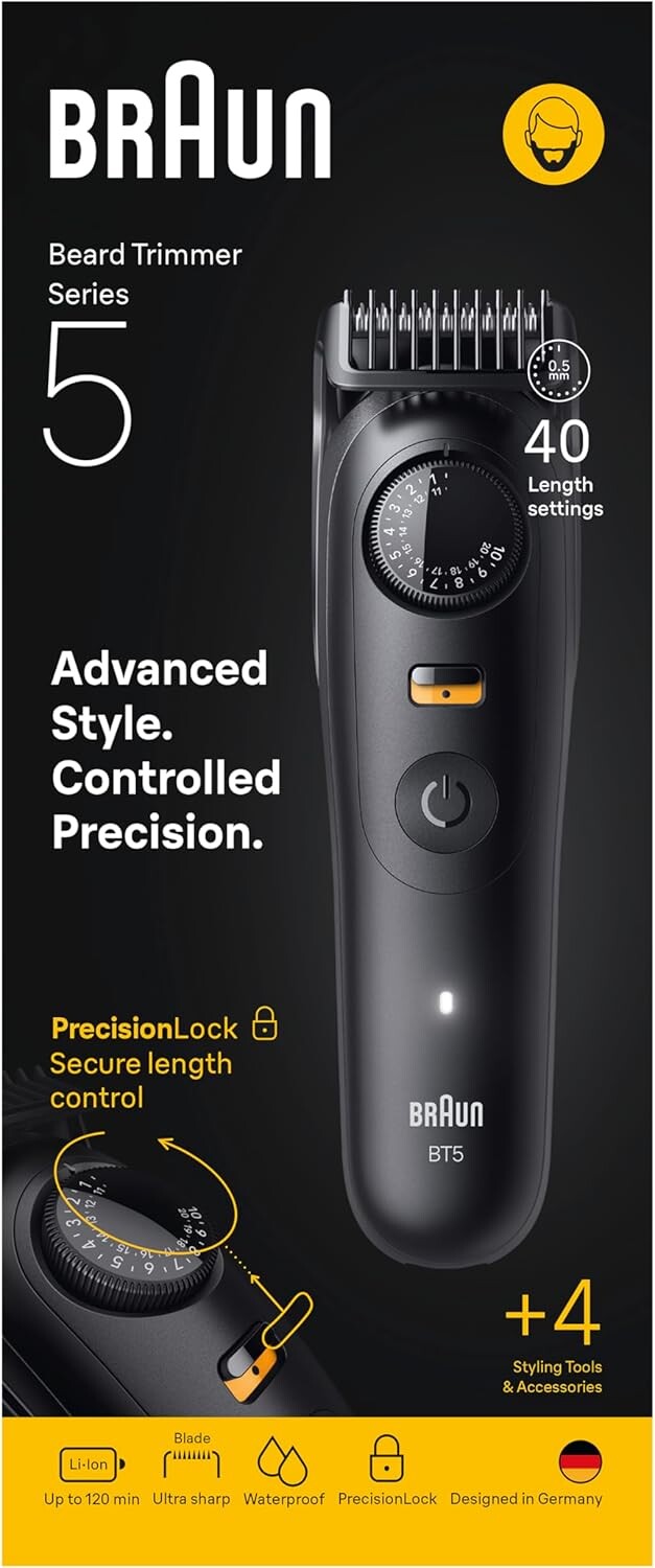 Holicí Strojek na vousy řady 5 Braun BT5520