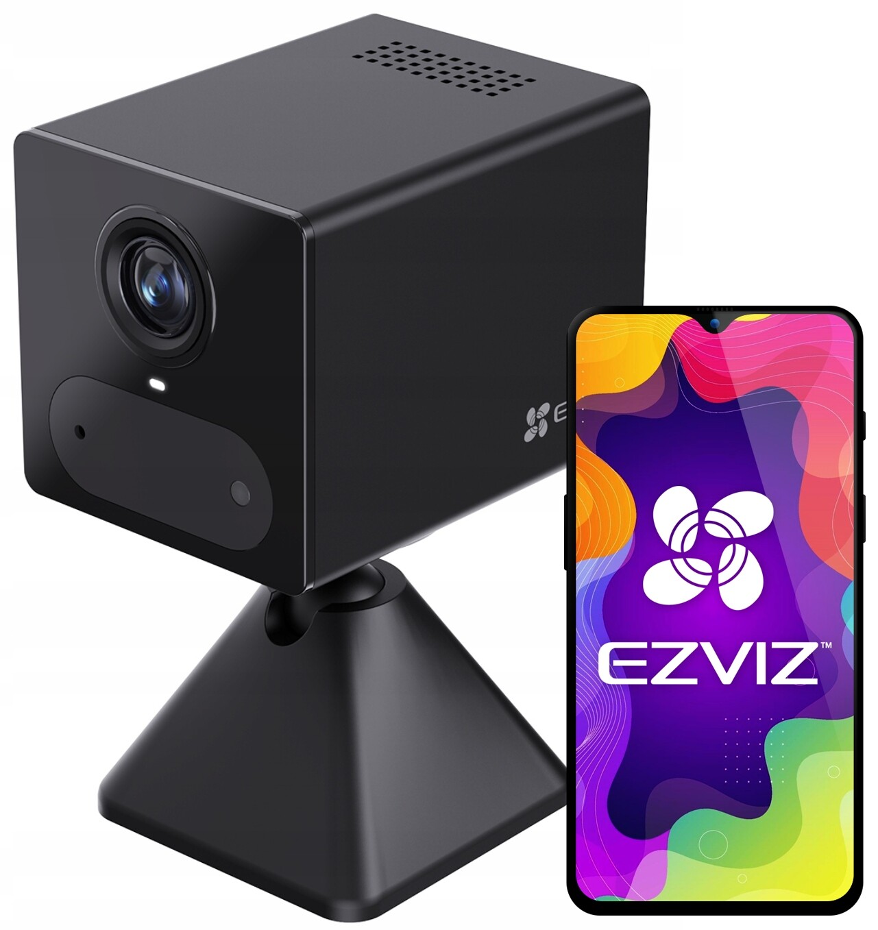 Minia Bezdrátová kamera 4G Lte Ezviz CB2 4G Mikrofon Detekce Ai