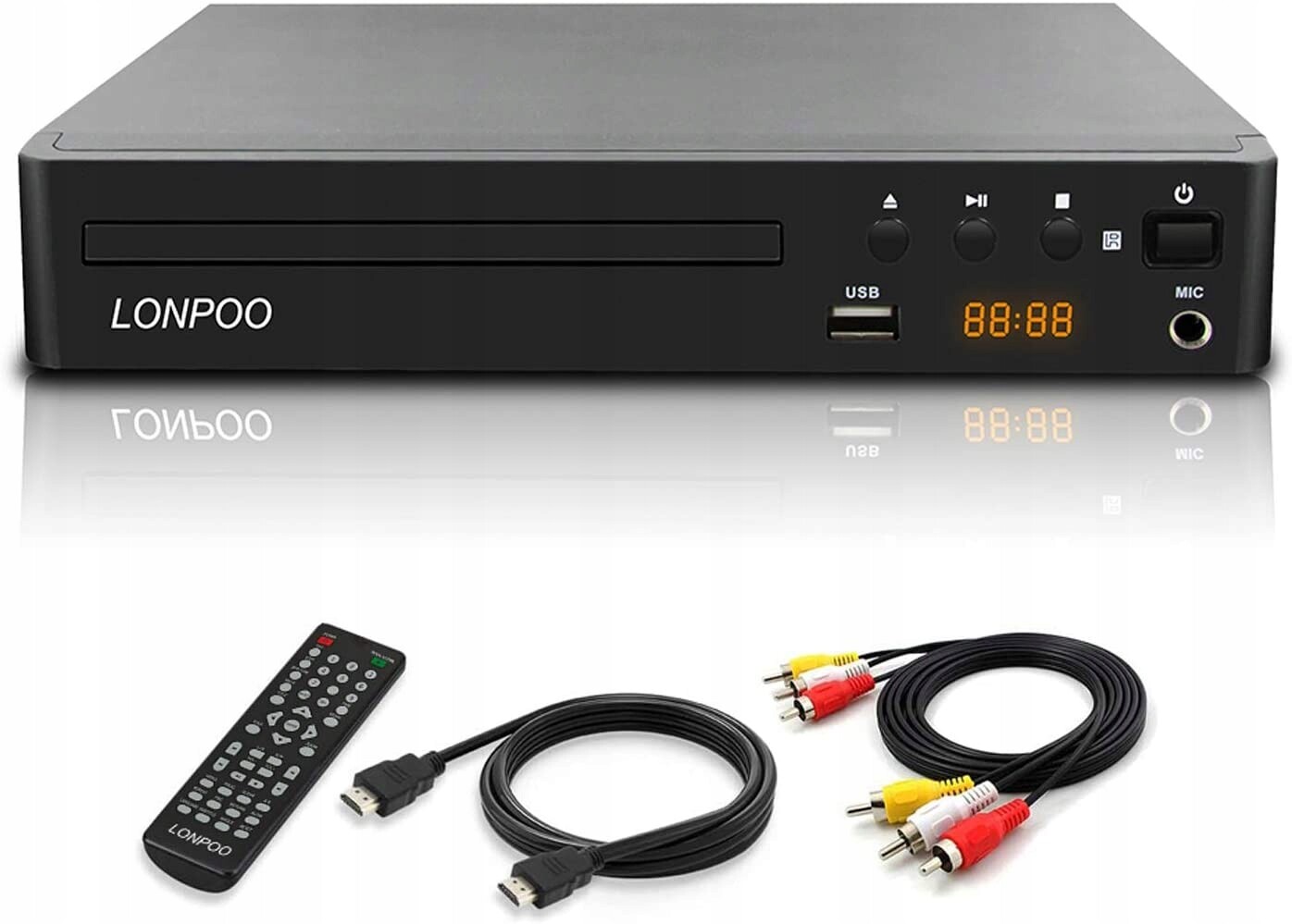 DVD přehrávač Lonpoo LP-099 – jednoduchost a pohodlí při každodenním používání