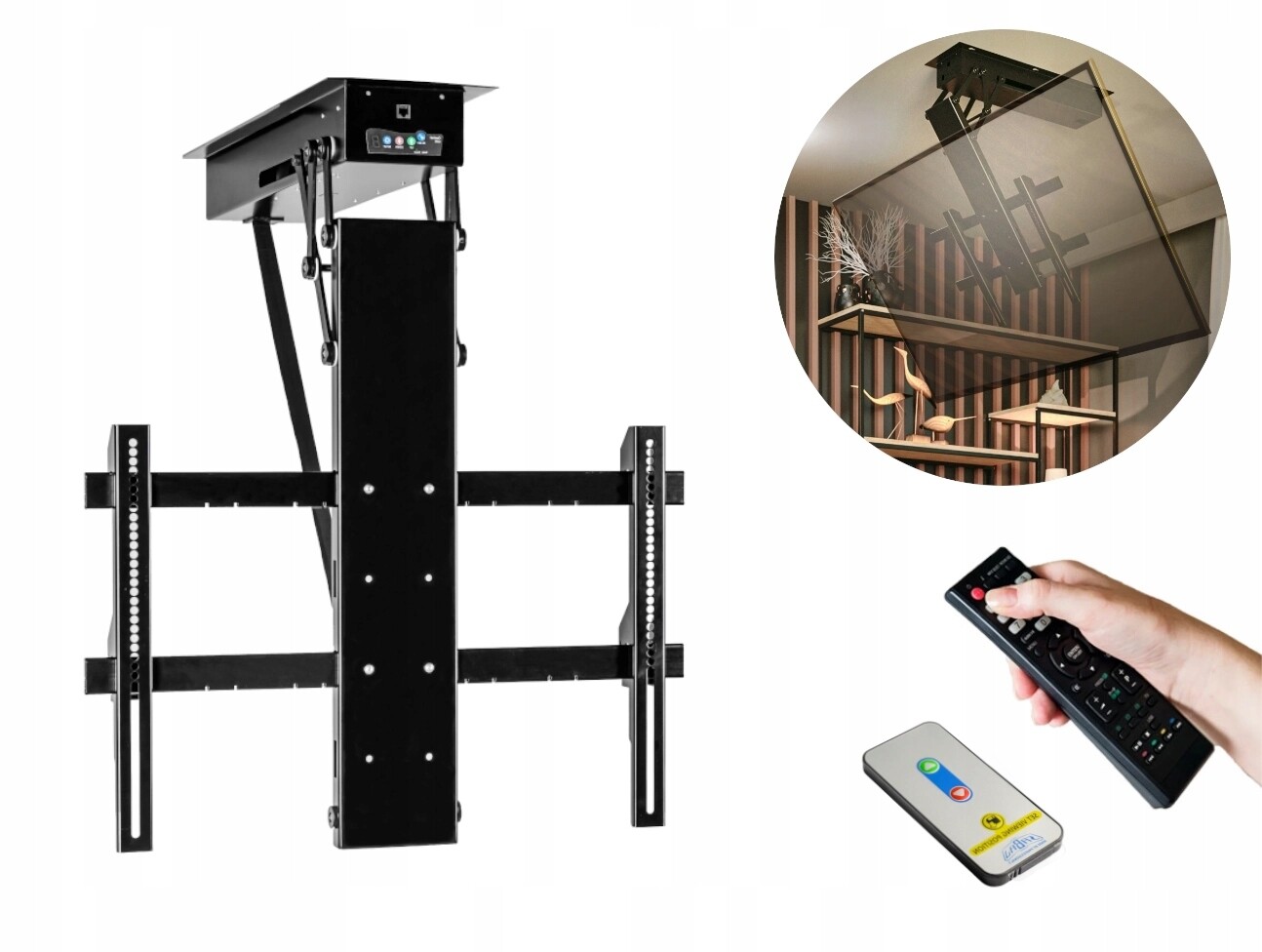 Elektrický stropní držák pro televizor D'Angle 85