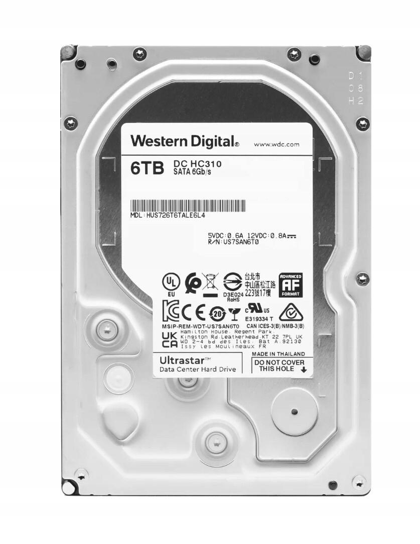 Pevný Disk Wd HC310 HUS726T6TALE6L4 3.5