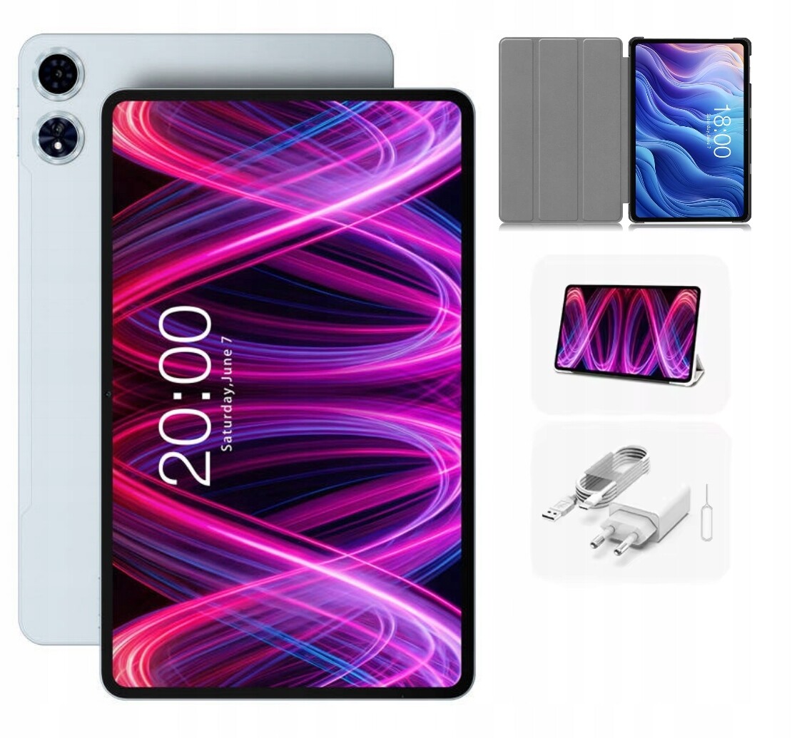 Tablet Teclast T60 plus 12 palců 2xSIM 4G Lte 16/128GB WiFi Android 14 Ips 2K