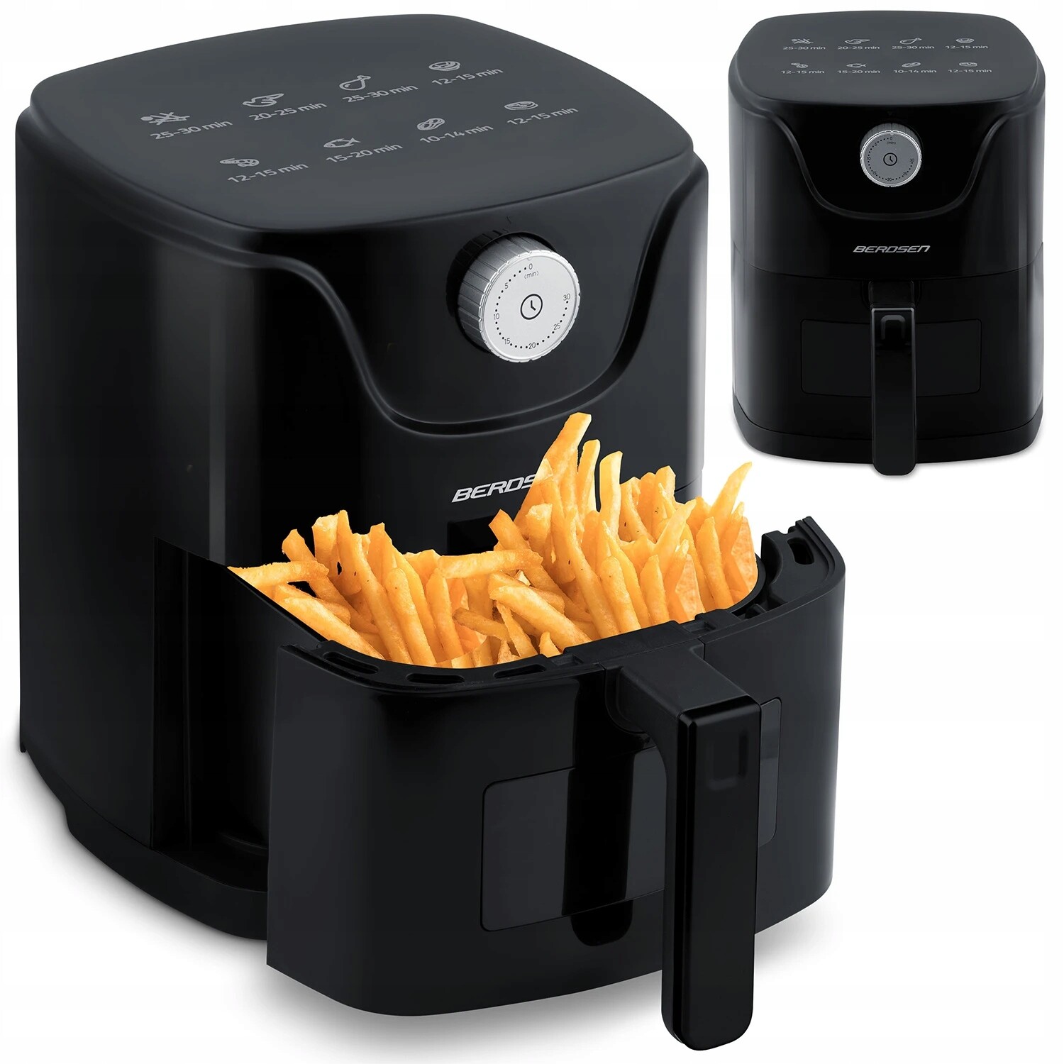 Fritéza Beztuková Fritéza Air Fryer Výkonná Berdsen