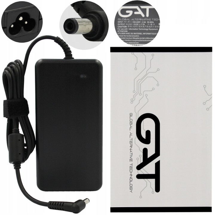 Napájecí Adaptér A Nabíječka Pro Notebook Asus 150W 19,5V 7.7A 5.5-2.5 MM G57 G75 G551