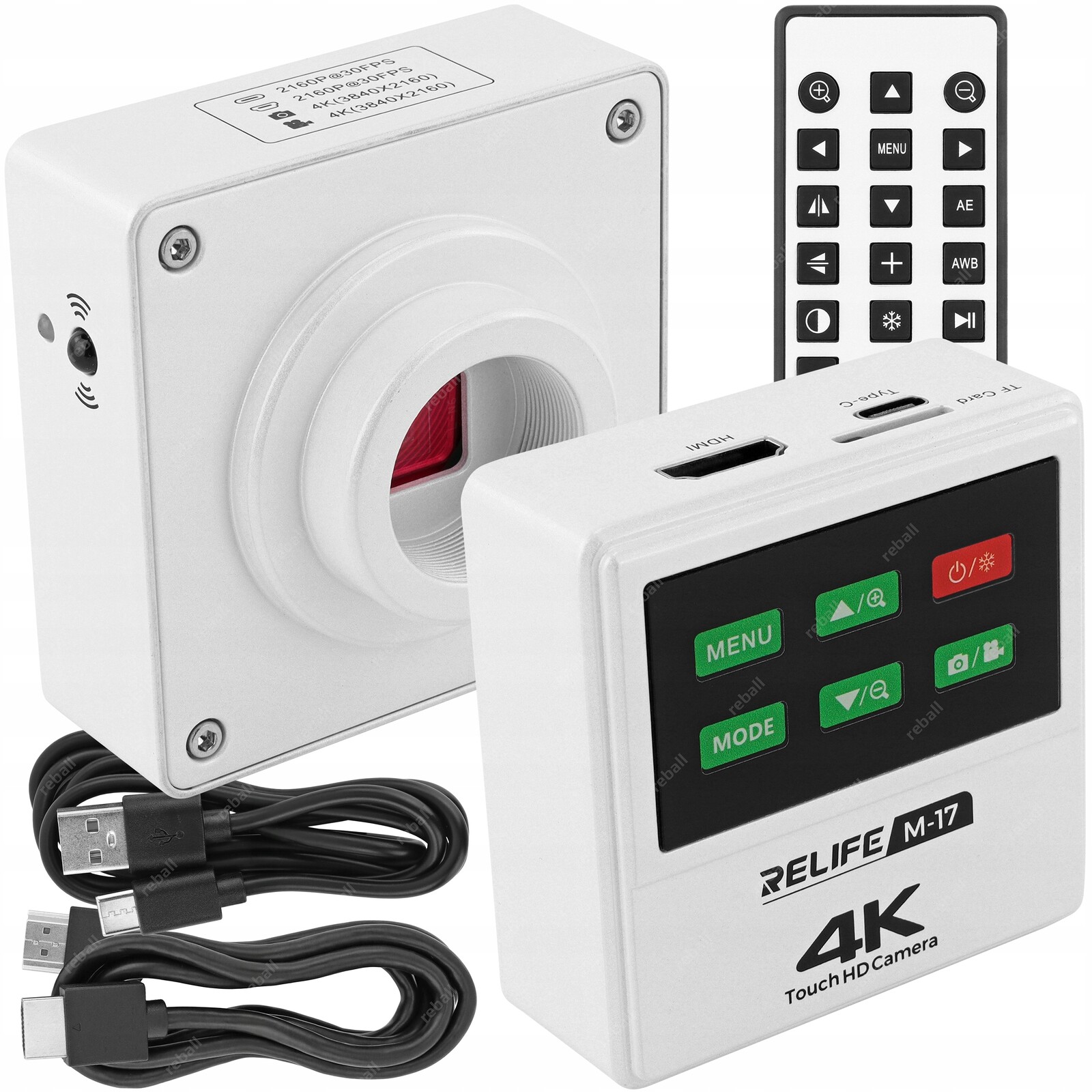 Digitální Kamera Pro Mikroskopy Relife M-17 4K Modul Sony Uhd 4K