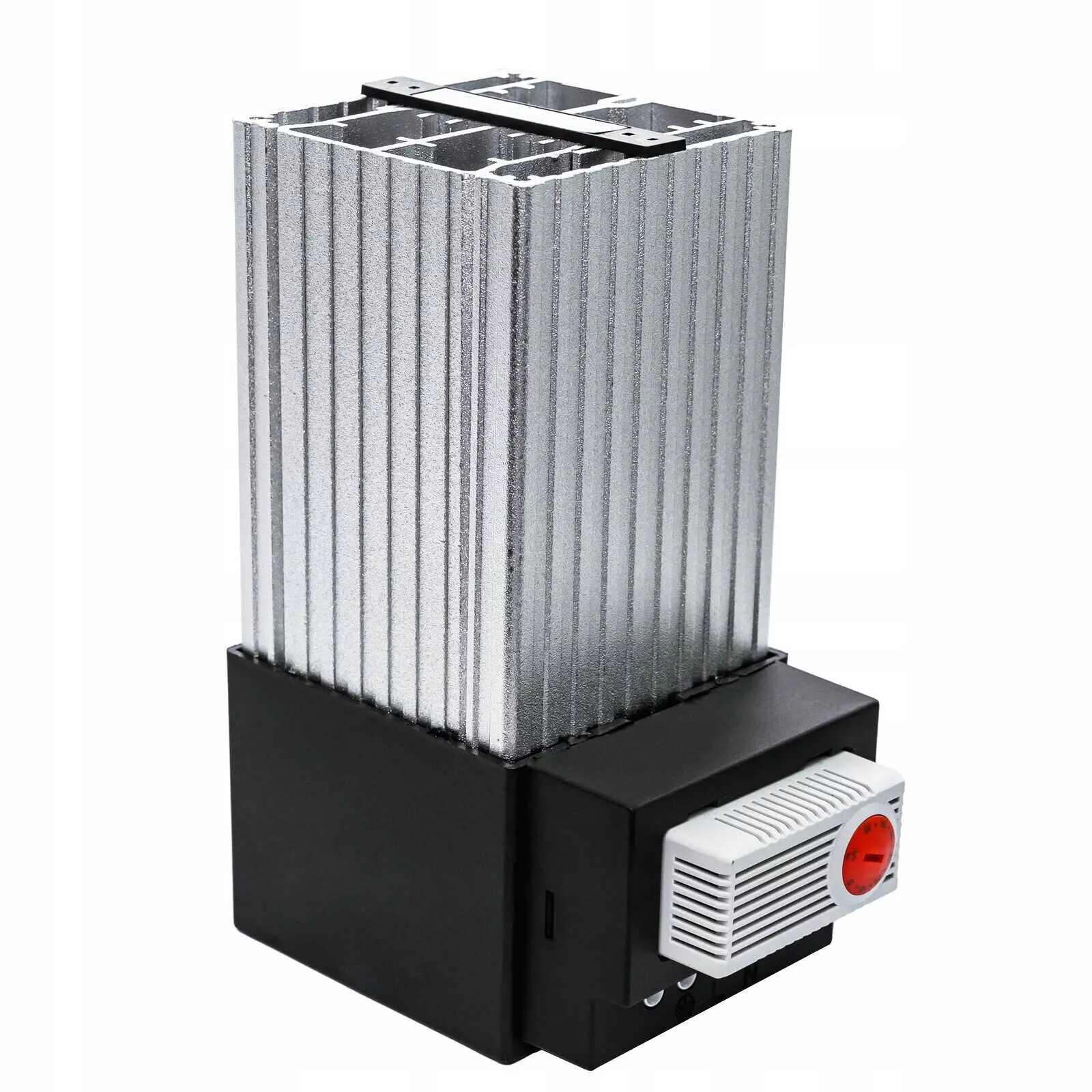 Ohřívač Ptc 230V s termostatem a ventilátorem pro ovládací skříň 100W