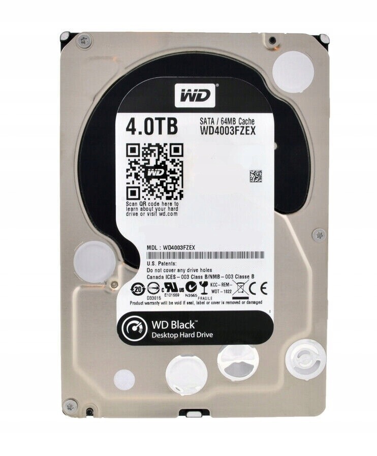 Pevný Disk Wd Black WD4003FZEX 3.5