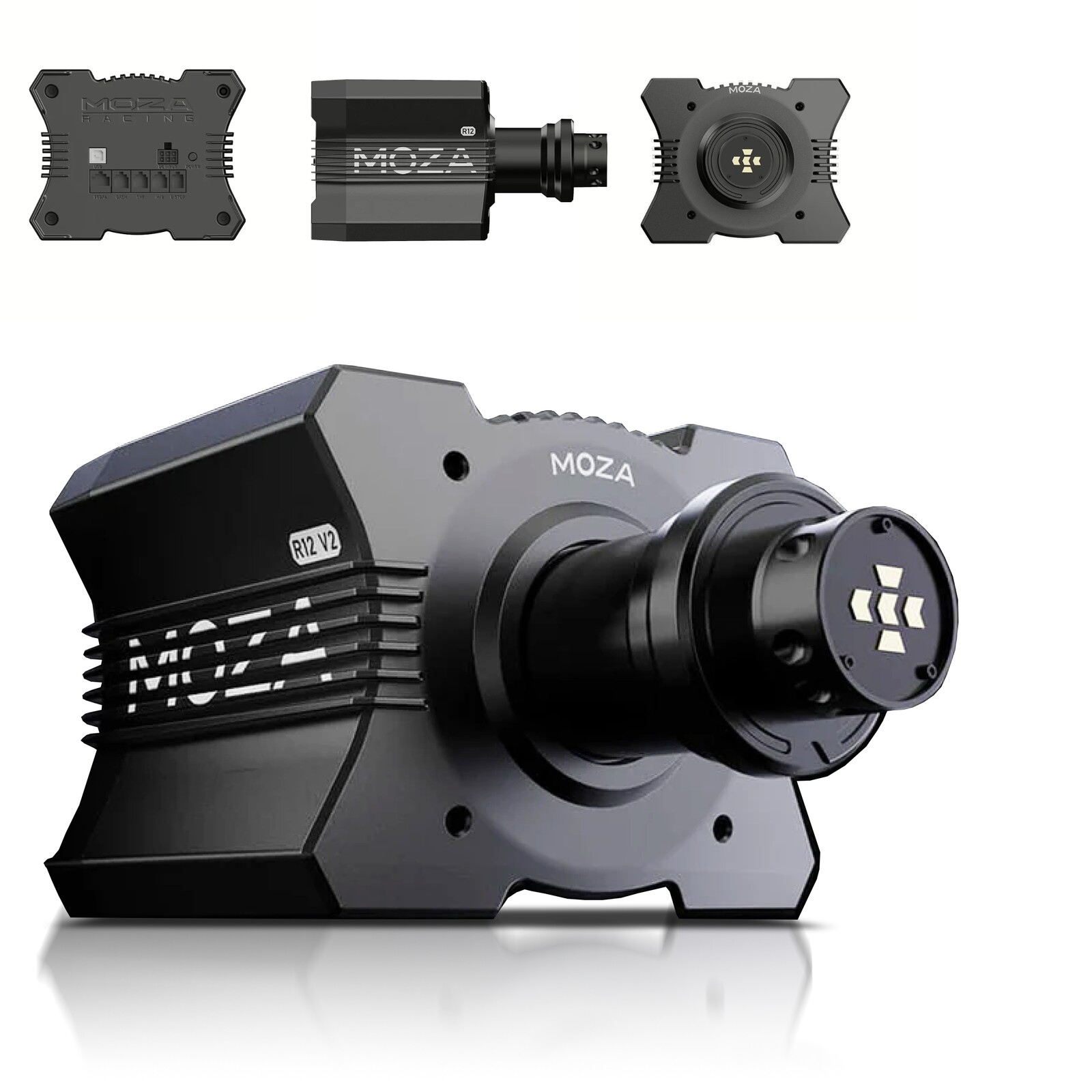 Základna pro volant R12 V2 RS081 Moza Racing Přímý pohon 12 Nm