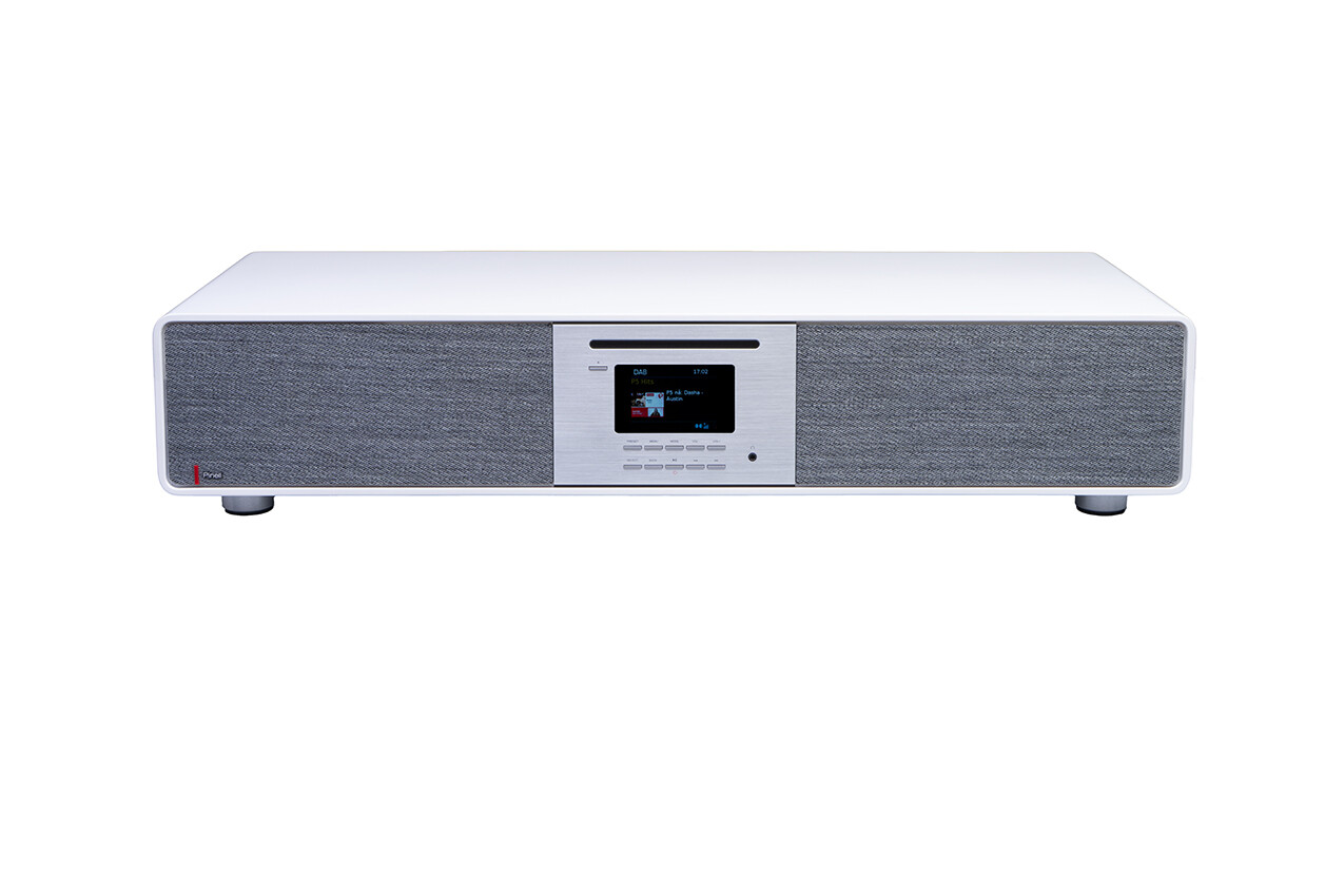 Rádio Pinell Supersound 901 White DAB/DAB+/interní Bluetooth Internet Pilot